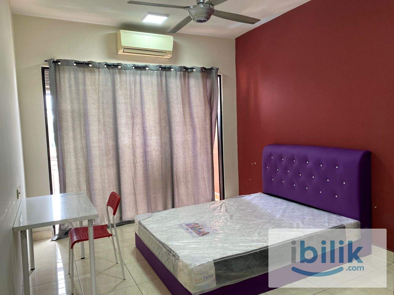 CASA INDAH 1 BALCONY MEDIUM ROOM FOR RENT  - Image 1