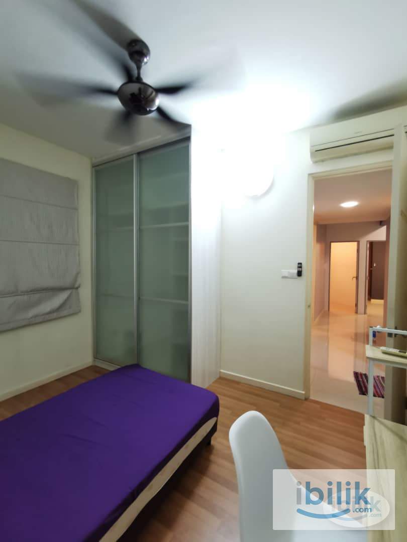 Middle room Queen Bed for rent at Affordable Price at Casa Kiara II, Mont Kiara, Jaya Grocer Stone Throw Away !!! - Image 5