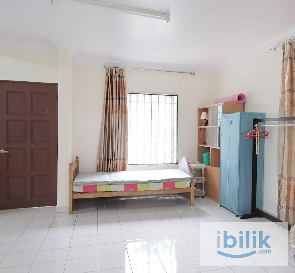 Bedroom (Extended big size, Fully furnished, Personal used bathroom) @ Bukit Rahman Putra, Sungai Buloh for Rent - Image 3