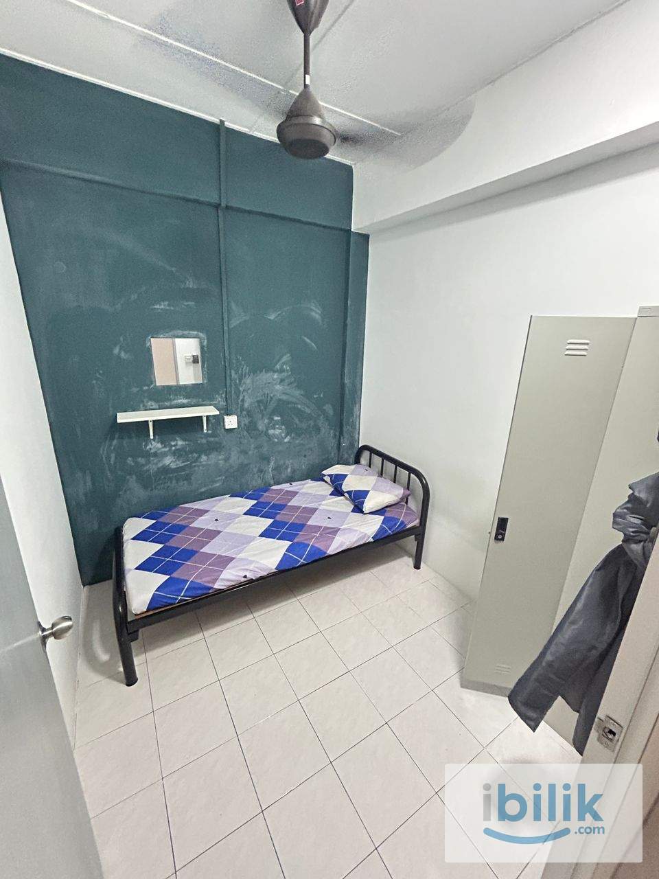 Bilik Sewa Lelaki di Pangsapuri Perdana Villa area Taman Sentosa Perdana Klang near Jalan Kebun Bukit Naga Shah Alam  - Image 1