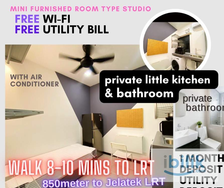 Mini furnished room type studio walking distance to Jelatek LRT - Image 1