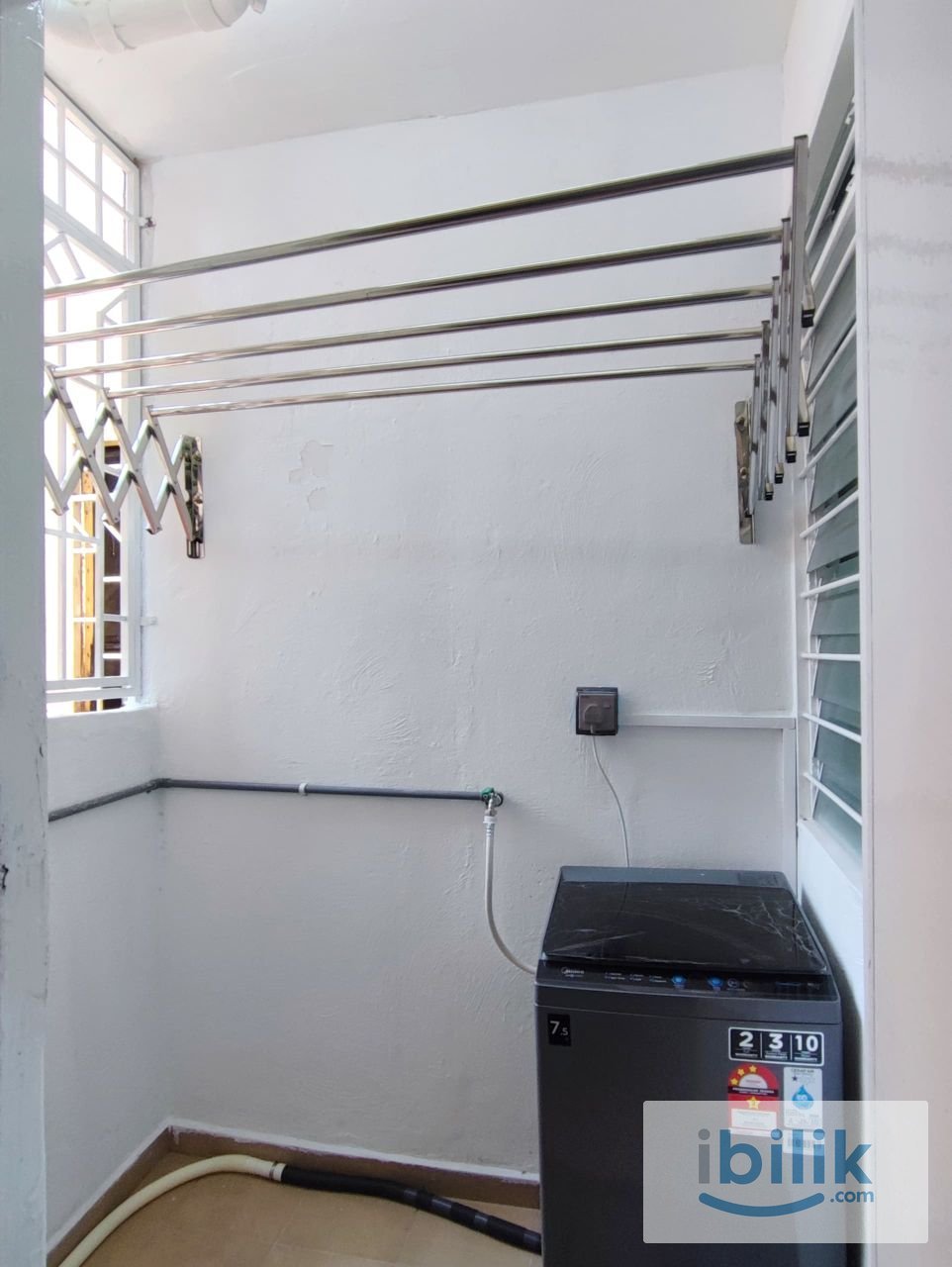 Bilik SINGLE Room Mentari Court Bandar Sunway Petaling Jaya Fully Furnish Free Wifi Utility Coway Midea - Image 6