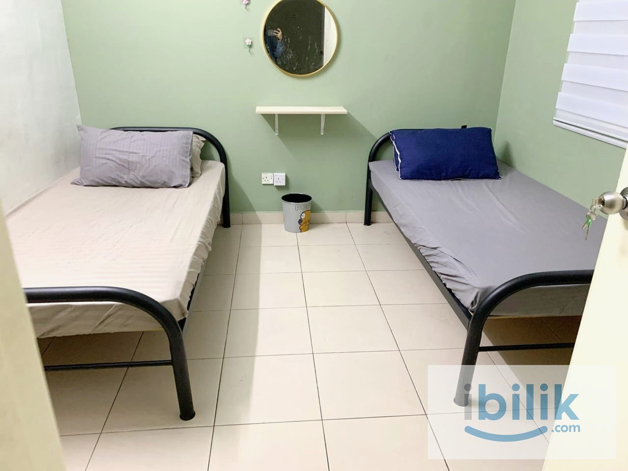 Bilik Sharing Room Mentari Court Bandar Sunway Petaling Jaya Fully Furnish Free Wifi Utility Coway Midea - Image 1