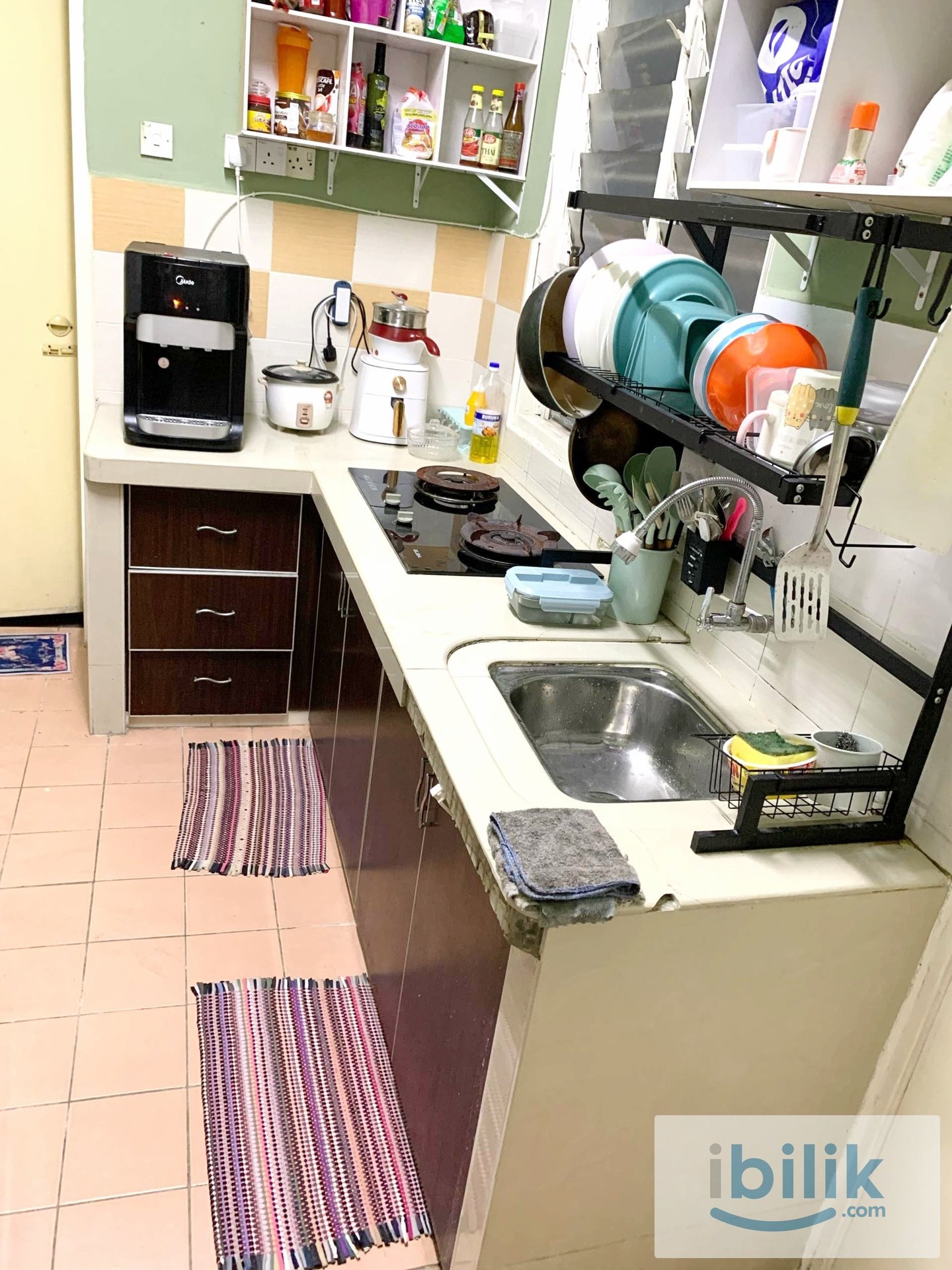 Bilik Sharing Room Mentari Court Bandar Sunway Petaling Jaya Fully Furnish Free Wifi Utility Coway Midea - Image 6