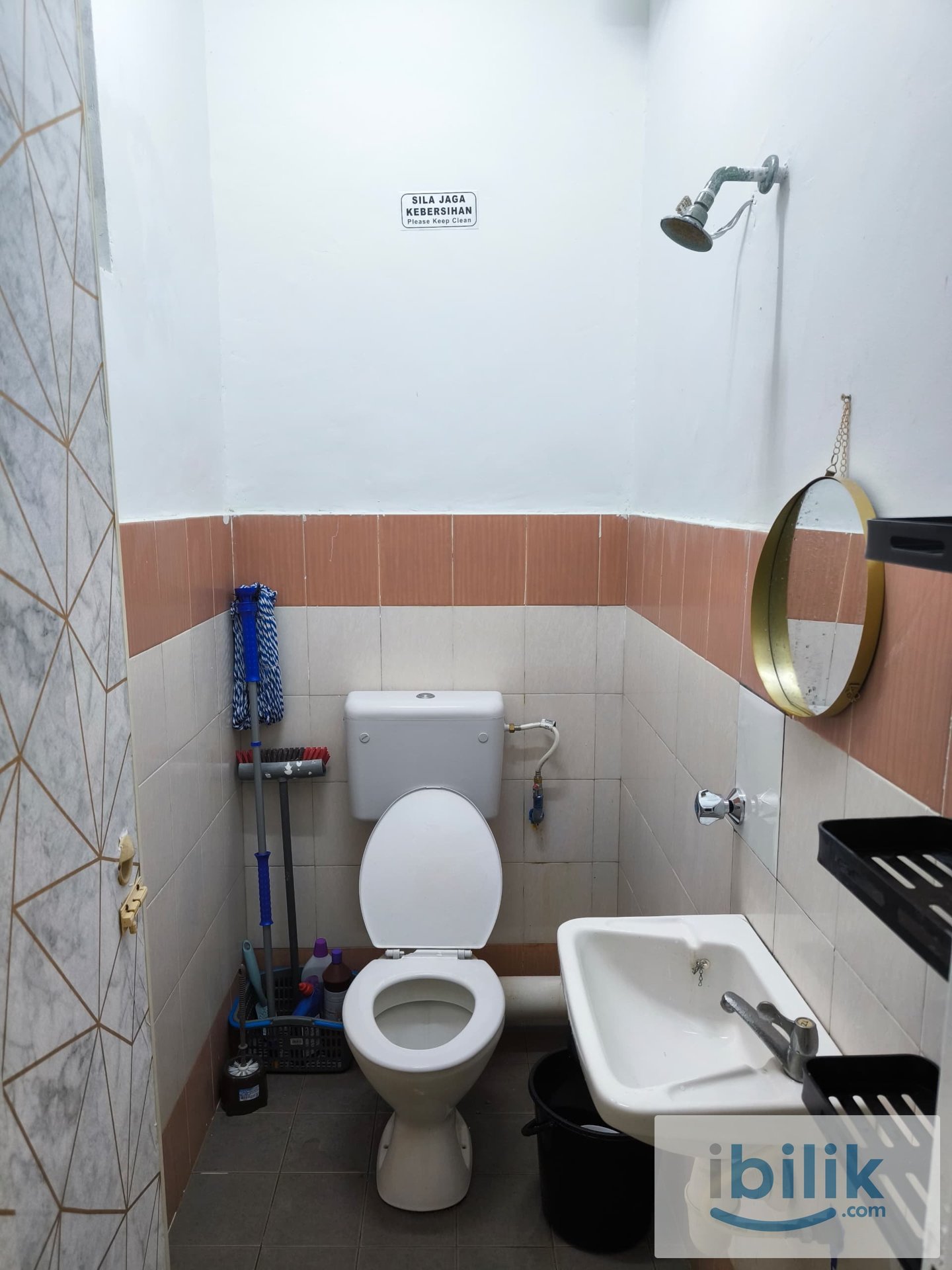 Bilik Sharing Room Mentari Court Bandar Sunway Petaling Jaya Fully Furnish Free Wifi Utility Coway Midea - Image 8