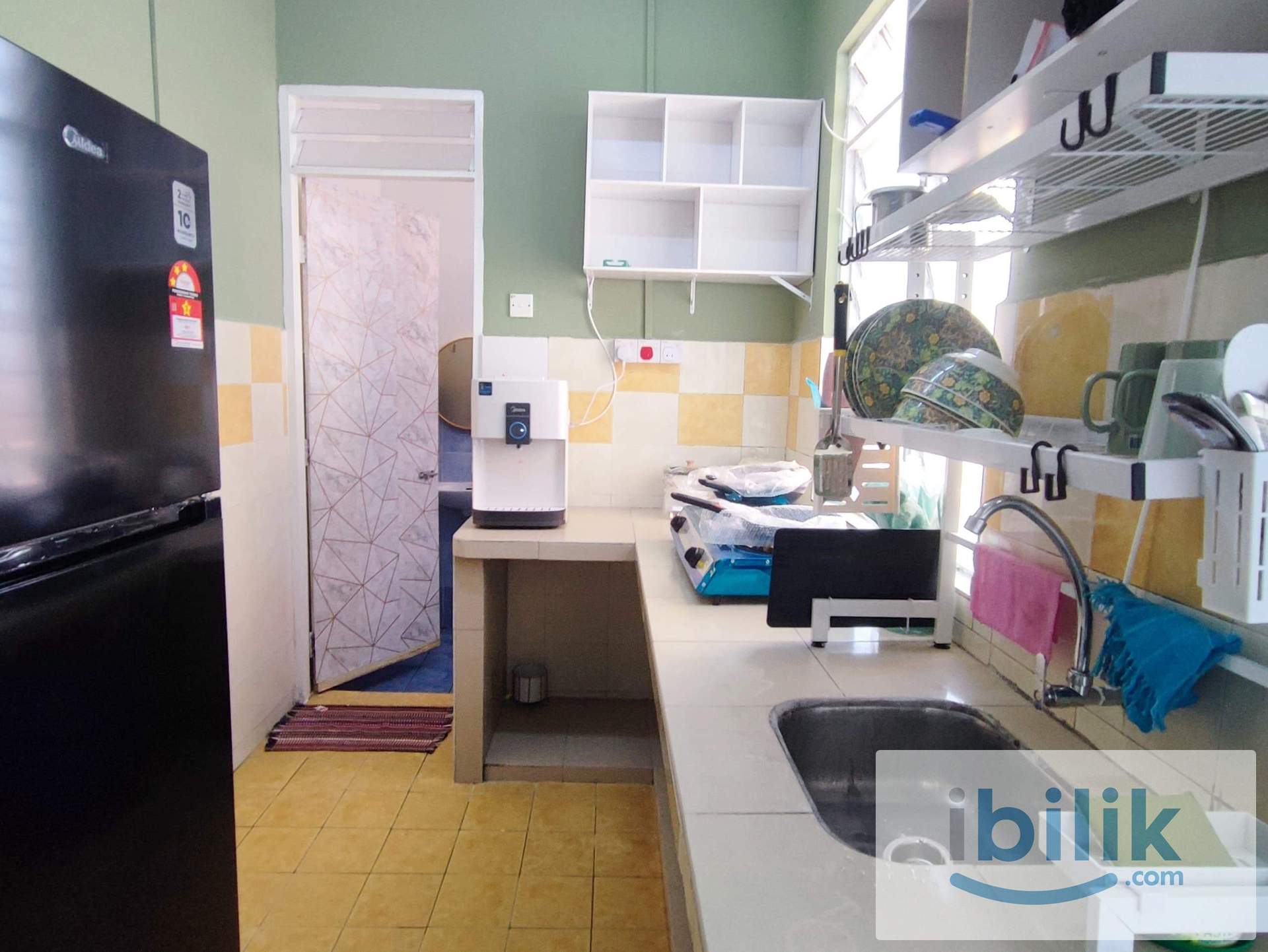 Bilik Single Room Mentari Court Bandar Sunway Petaling Jaya Fully Furnish Wifi Coway - Image 3