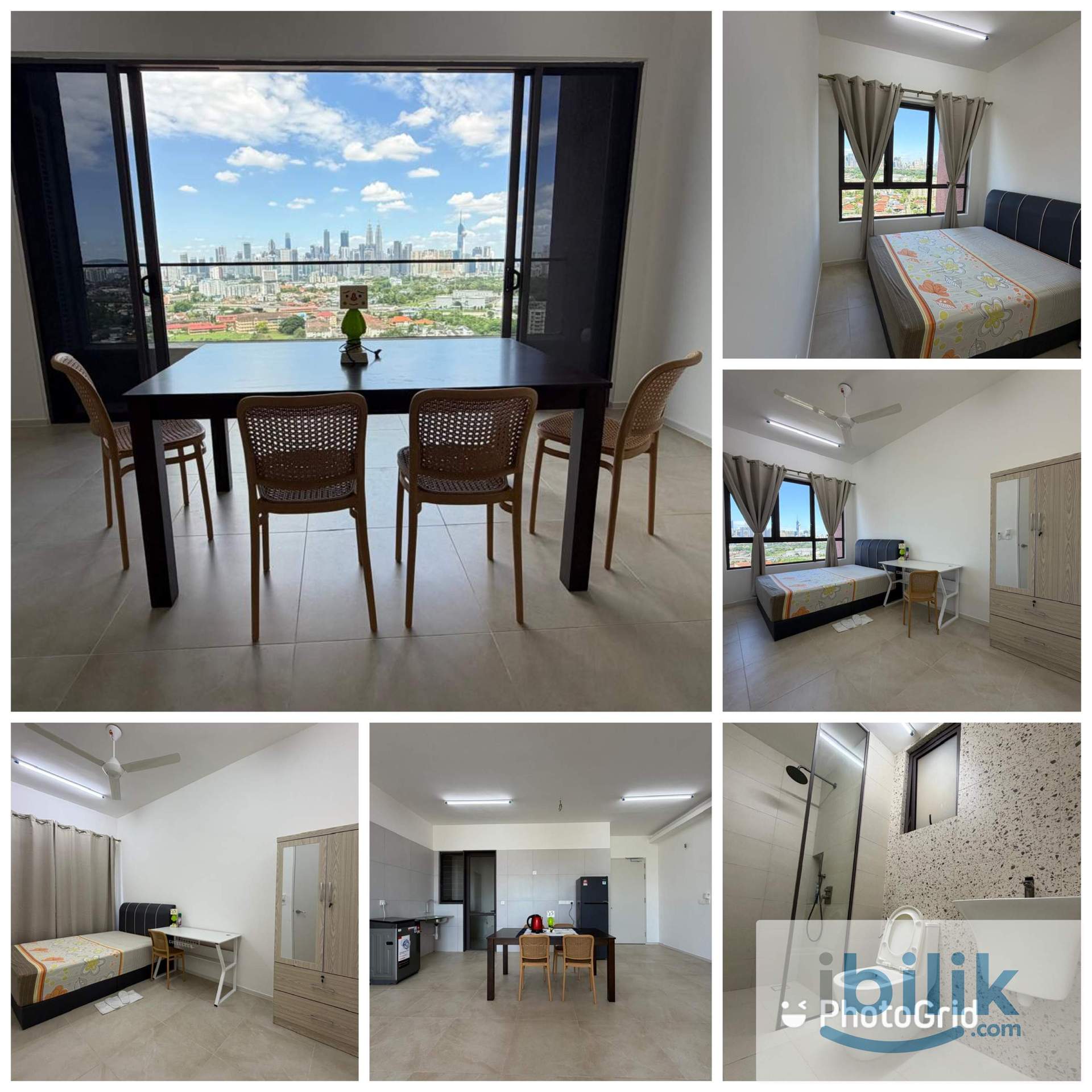 PRIVATE Fully Furnish Master Room with AIRCOND & PARKING at CURVO Residence Condo Setapak - Image 1