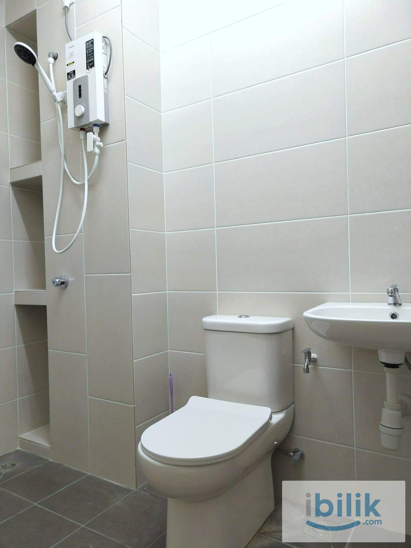 🍁Personal Toilet Master Room ✨Ambay Garden @ Pearl City✨,✅Sungai Bakap, Valdor - Image 3