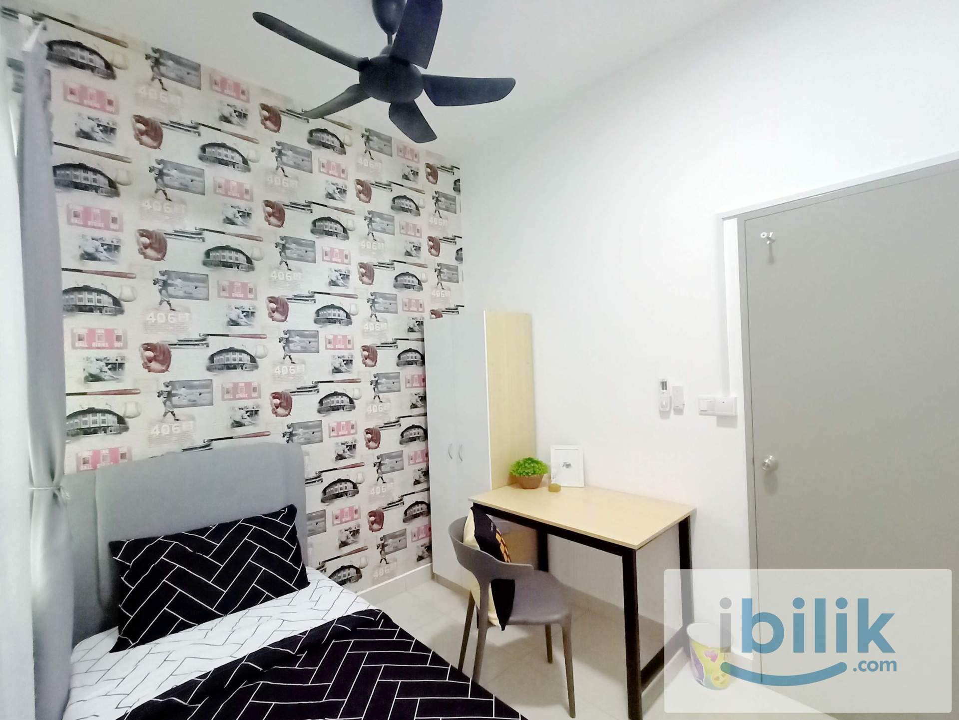 Small Room @ TR Residence  – Opposite LRT/MRT/Monorail Titiwangsa. Near HKL/Bandaraya/PWTC/Plaza Rakyat/KLCC - Image 2