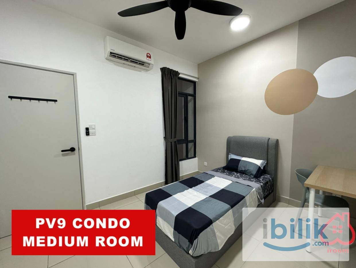 Medium room @ PV9 Setapak. Beside TARUMT & LRT Taman Melati - Image 5