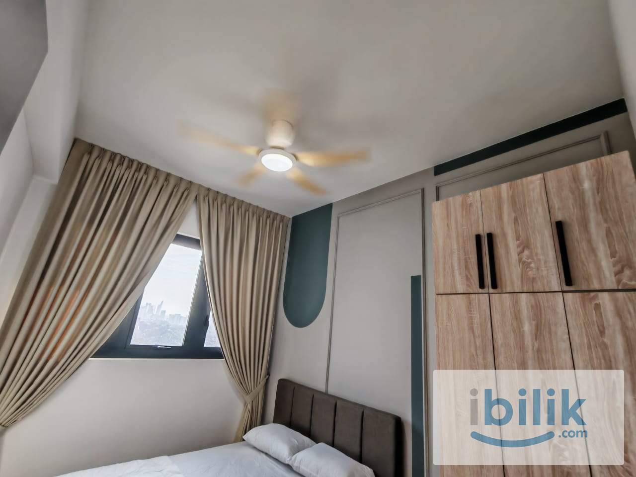 Queen Bed Room Skyline For Rent LRT Pudu Walking RM 1100 only with Free wifi - Image 6