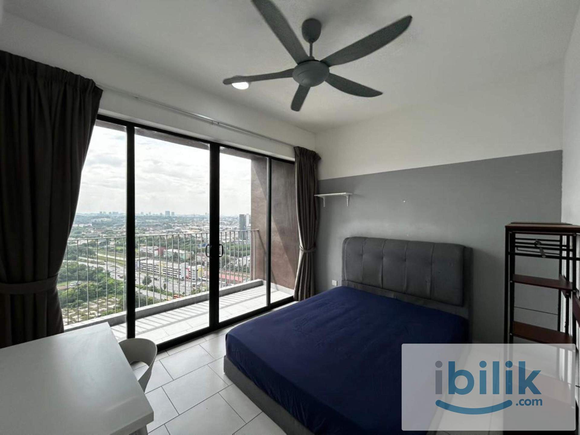 Fully Furnished Balcony Middle Room for Rent at Astetica Residences - Image 3