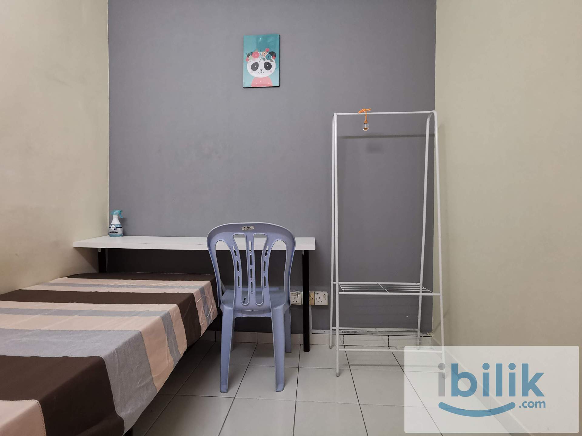 Bilik Lelaki Single Fully-Furnished, Free Utility, WiFi - Image 5