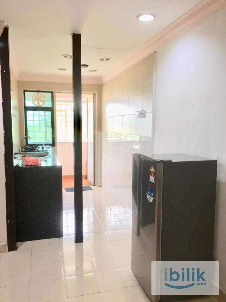 (Free Utilities) Female Single Room at Desa Satu Apartment, Desa Aman Puri, Kepong, MRT, Sri Damansara, Sg Buloh, KL - Image 2