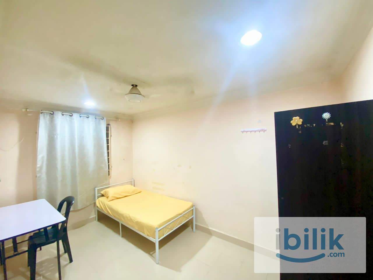 (Free Utilities) Female Single Room at Desa Satu Apartment, Desa Aman Puri, Kepong, MRT, Sri Damansara, Sg Buloh, KL - Image 1