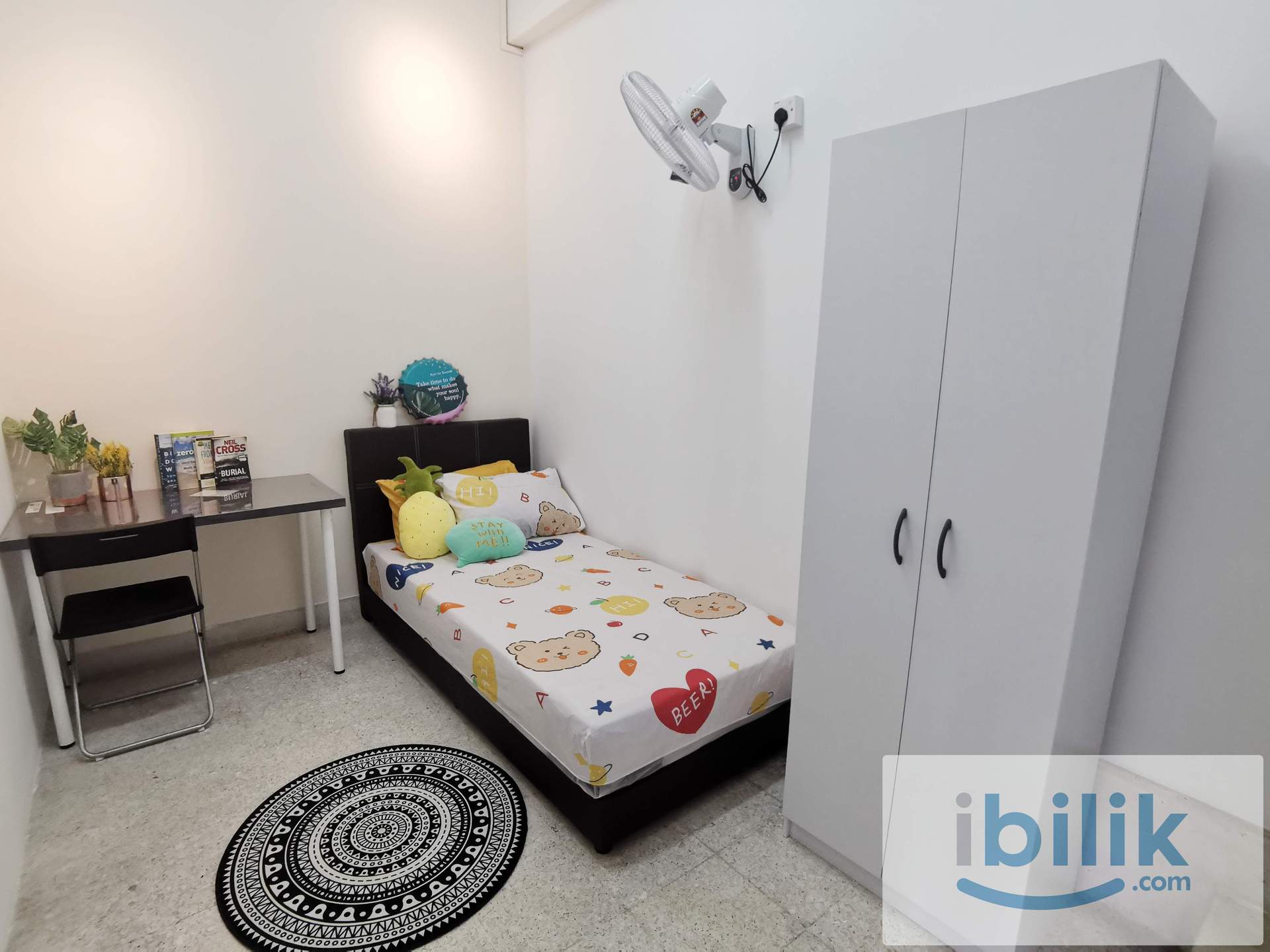 MRT & UCSI - Fully Furnished Single Room For Rent at Taman Connaught Cheras - Image 2