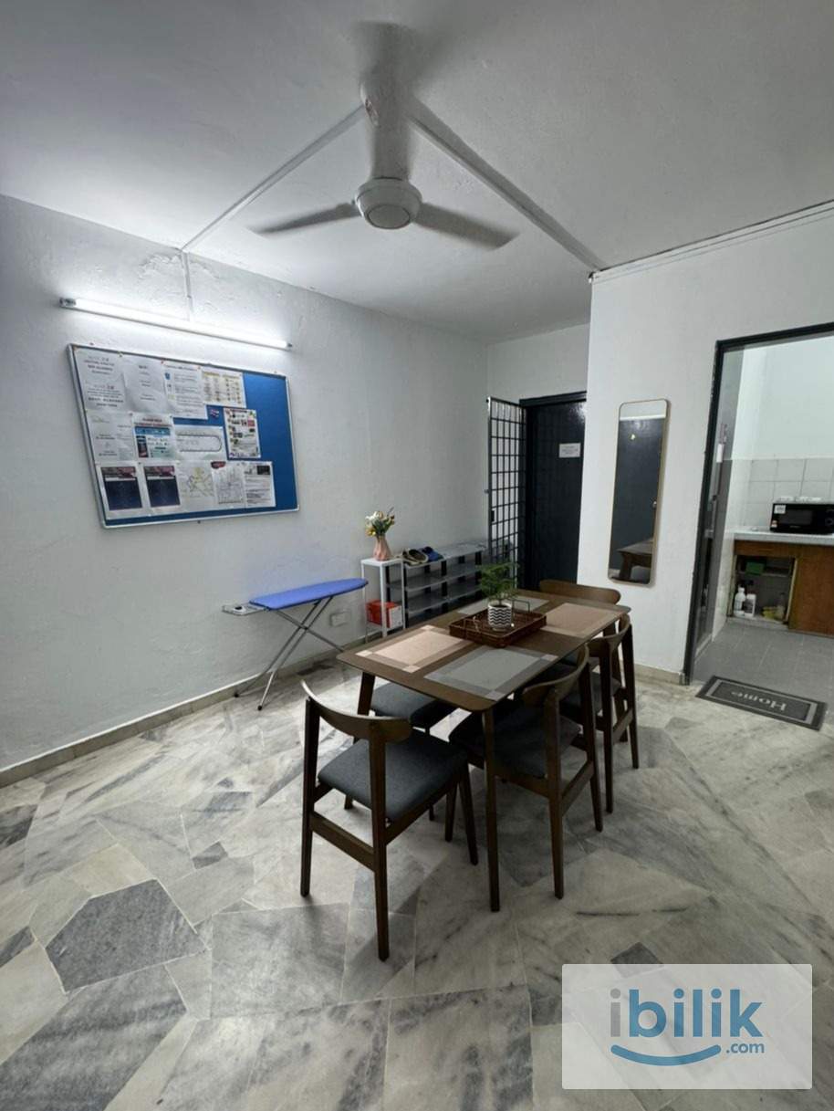 Single Room,De Tropicana,Kuchai Lama [MALE UNIT, Walking Distance to MRT, NSK, 2-Stops to TRX] - Image 6