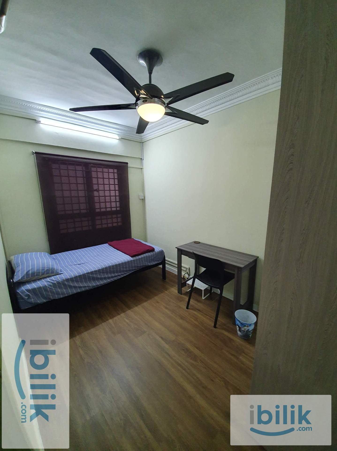 Single room (Fully furnished + renovated) for rent @ Endah Ria Condominium - Image 5