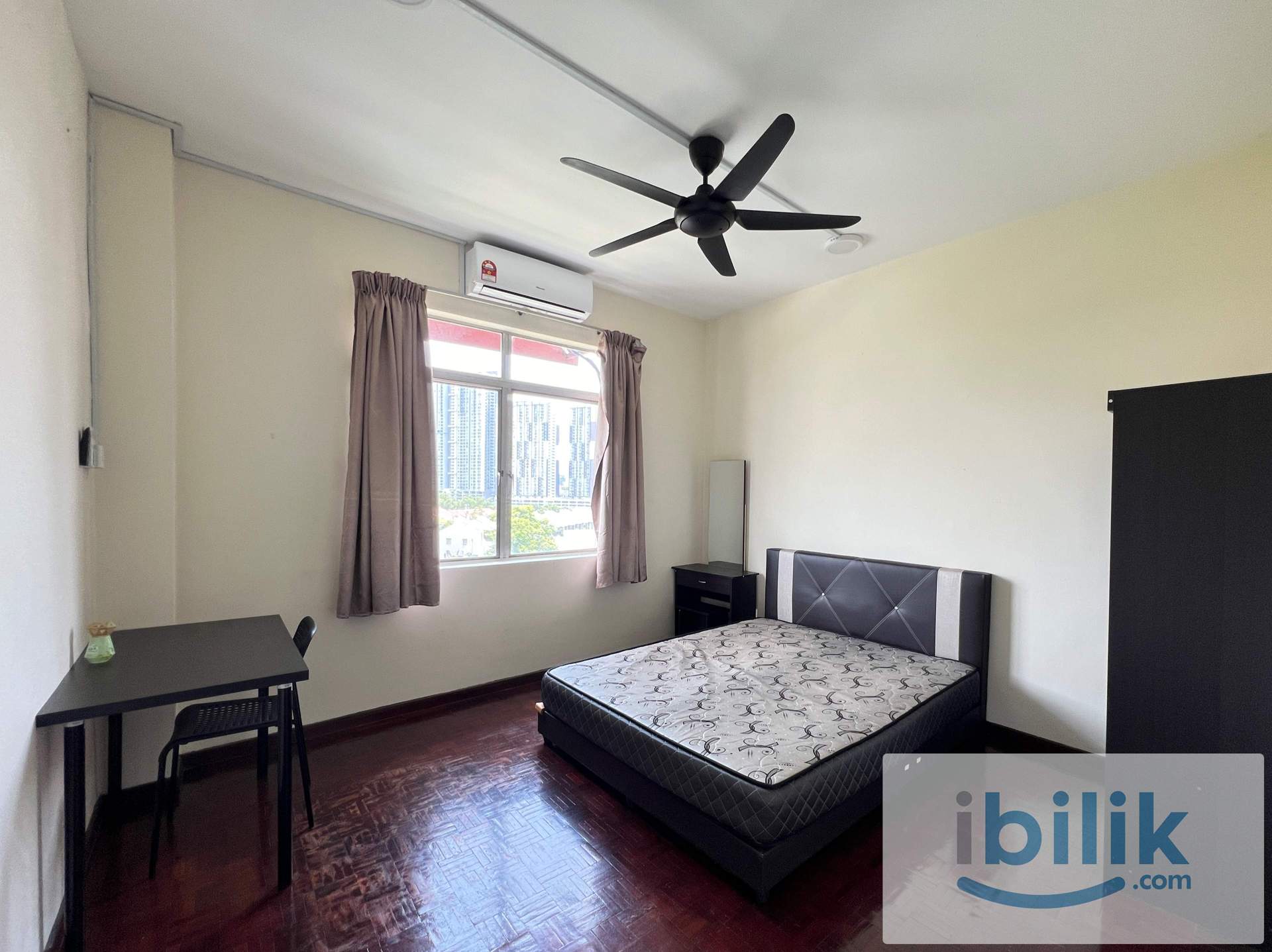 Newly Renovated Fully Furnished Bedroom at Bukit OUG Condo, Bukit Jalil Awan Besar LRT Station - Image 1