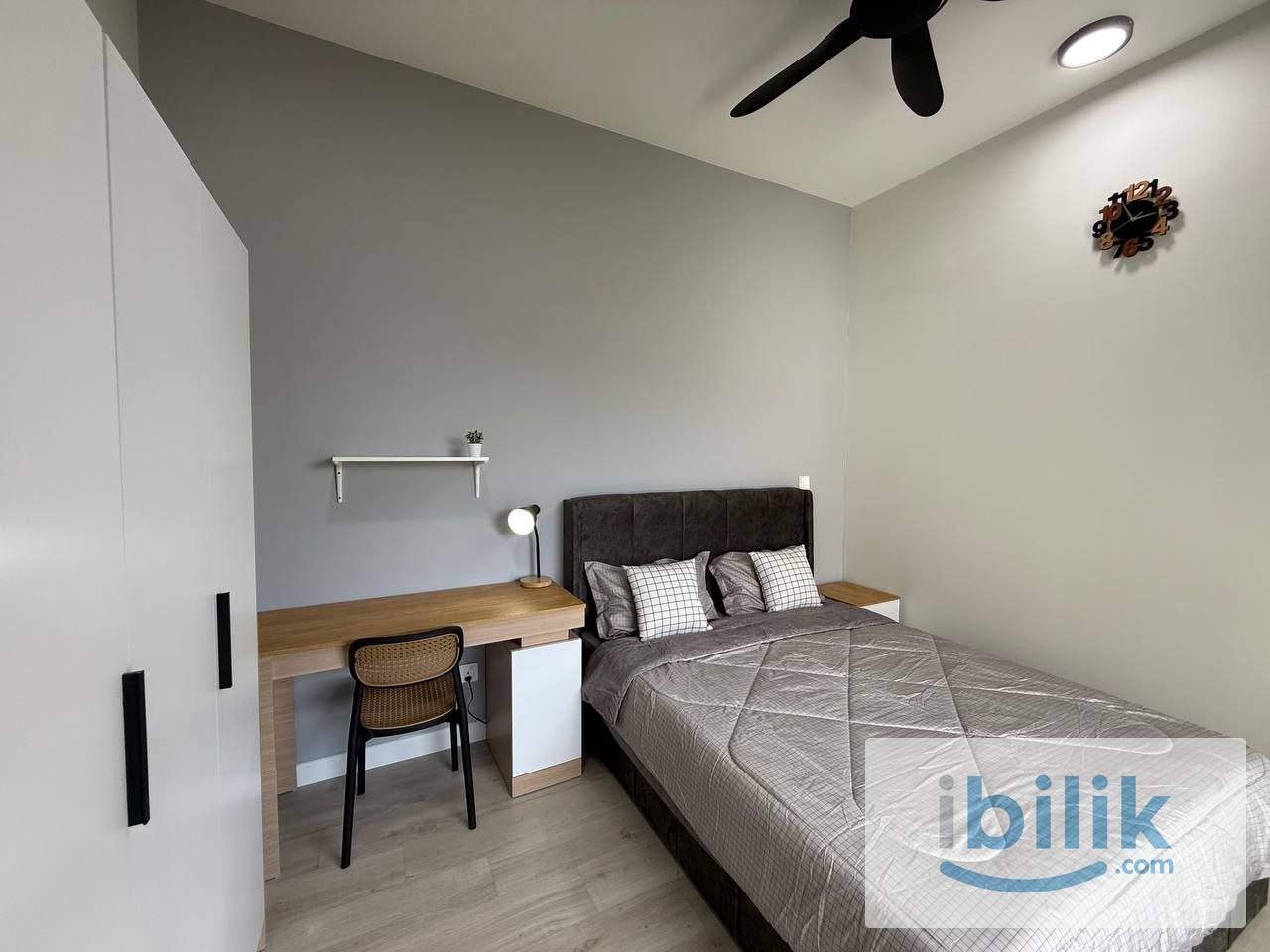 Cozy Master Bedroom For Rent - Right Beside LRT Sri Rampai  - Image 9