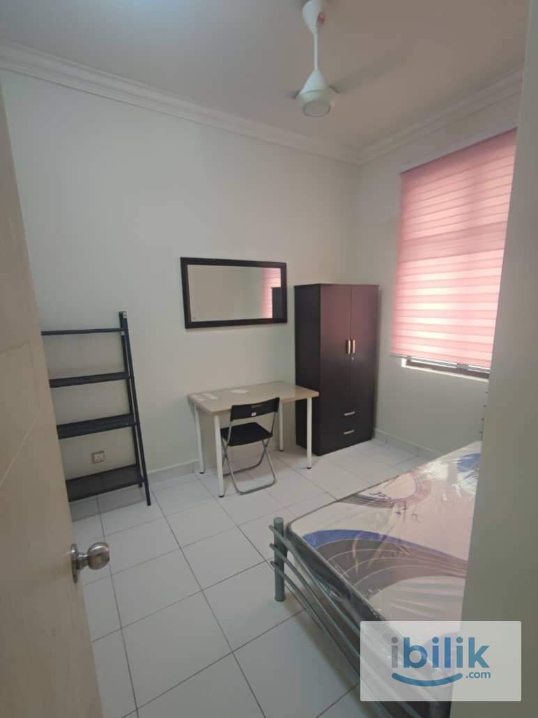 LAST 2 BILIK NON-SHARING UNTUK DISEWA – KRISTAL VIEW, SEKSYEN 7 SHAH ALAM. (FULLY FURNISHED & INCL BILL,WIFI) - Image 1