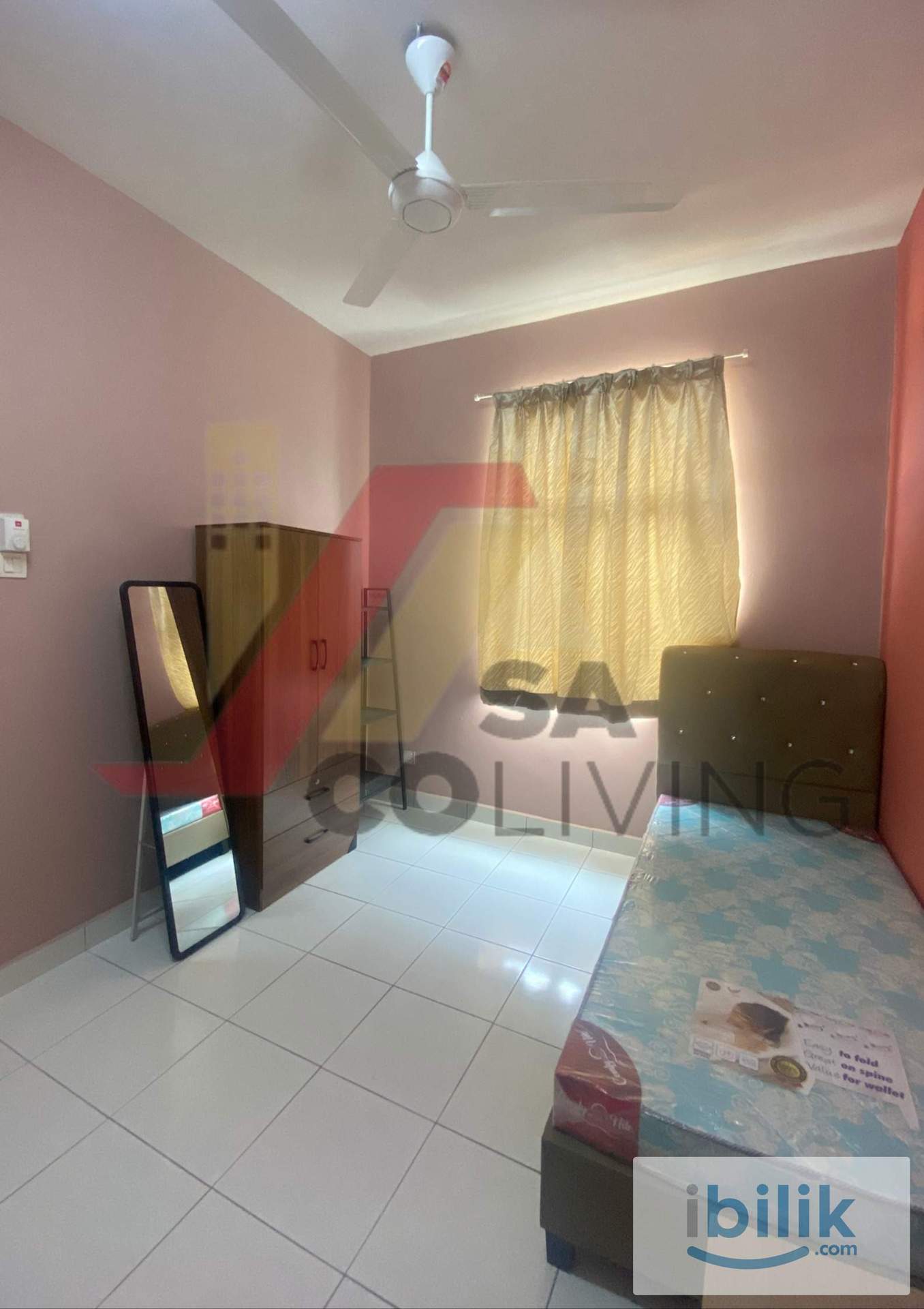NON SHARING ROOM, HARGA INCL WIFI & BIL, FULLY FURNISHED UTK PEREMPUAN KRISTAL VIEW SEKSYEN 7 - Image 8