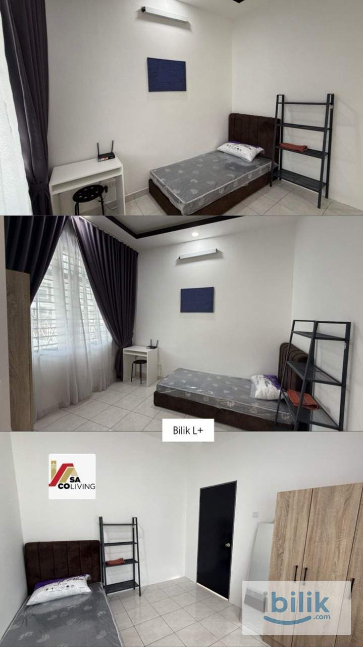 Bilik Perempuan Muslimah | Fully Furnished | Incl WiFi & Bil | Iris Hillpark Puncak Alam - Image 3