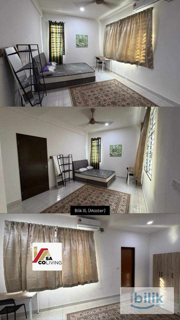 BILIK SEWA FULLY FURNISHED HARGA INCL WIFI & BILL, PEREMPUAN MUSLIM PUNCAK ALAM - Image 1