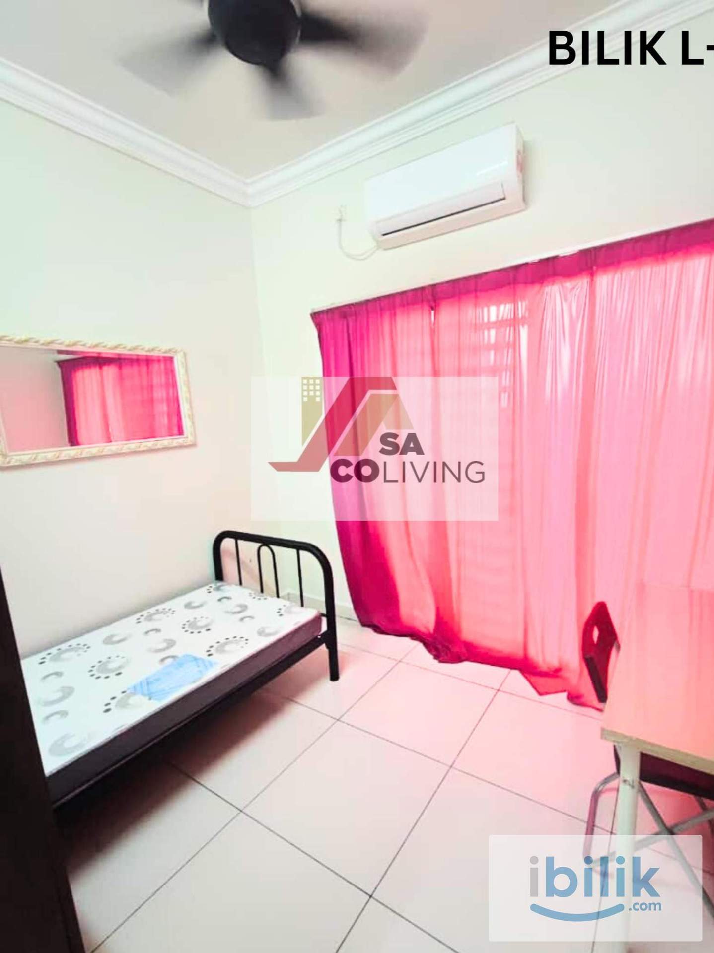 🚨 BILIK SEWA NON SHARING/SHARING LELAKI MUSLIM KRISTAL VIEW SEKSYEN 7 FULLY FURNISHED🚨 - Image 1