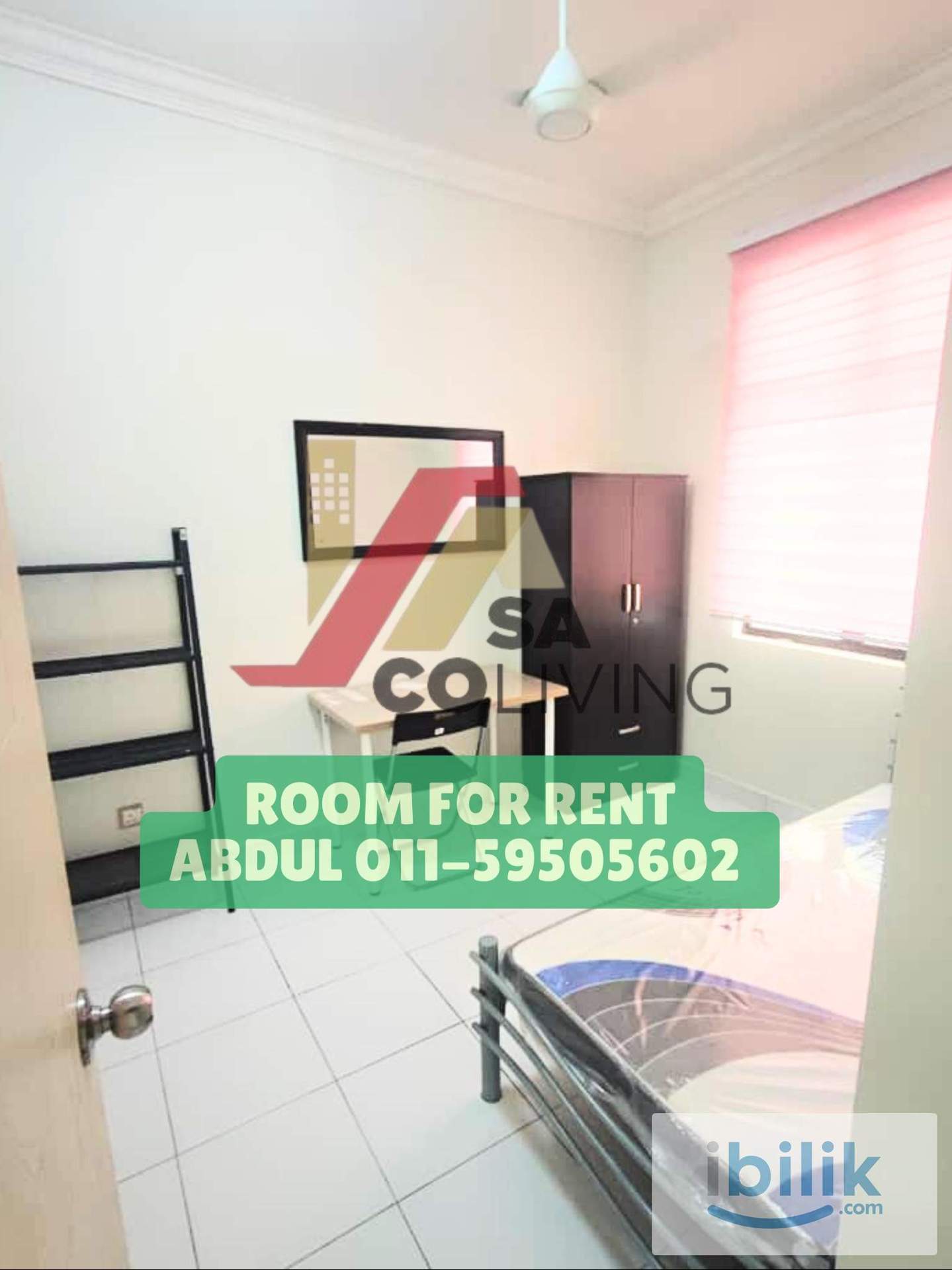 BILIK SEWA FULLY FURNISHED – KRISTAL VIEW CONDO SEKSYEN 7 SHAH ALAM  - Image 2