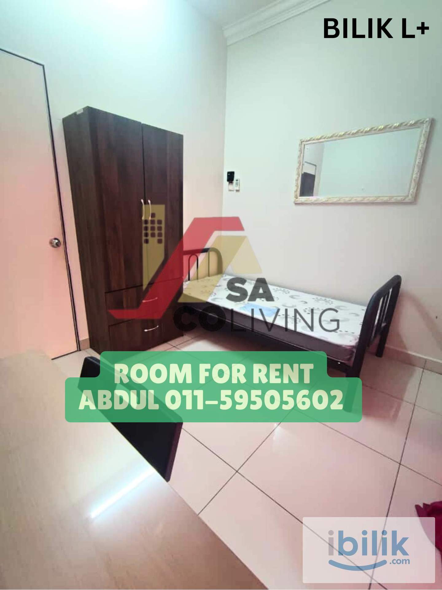 Bilik Sewa fully furnished murah Seksyen 7 shah alam - Image 2