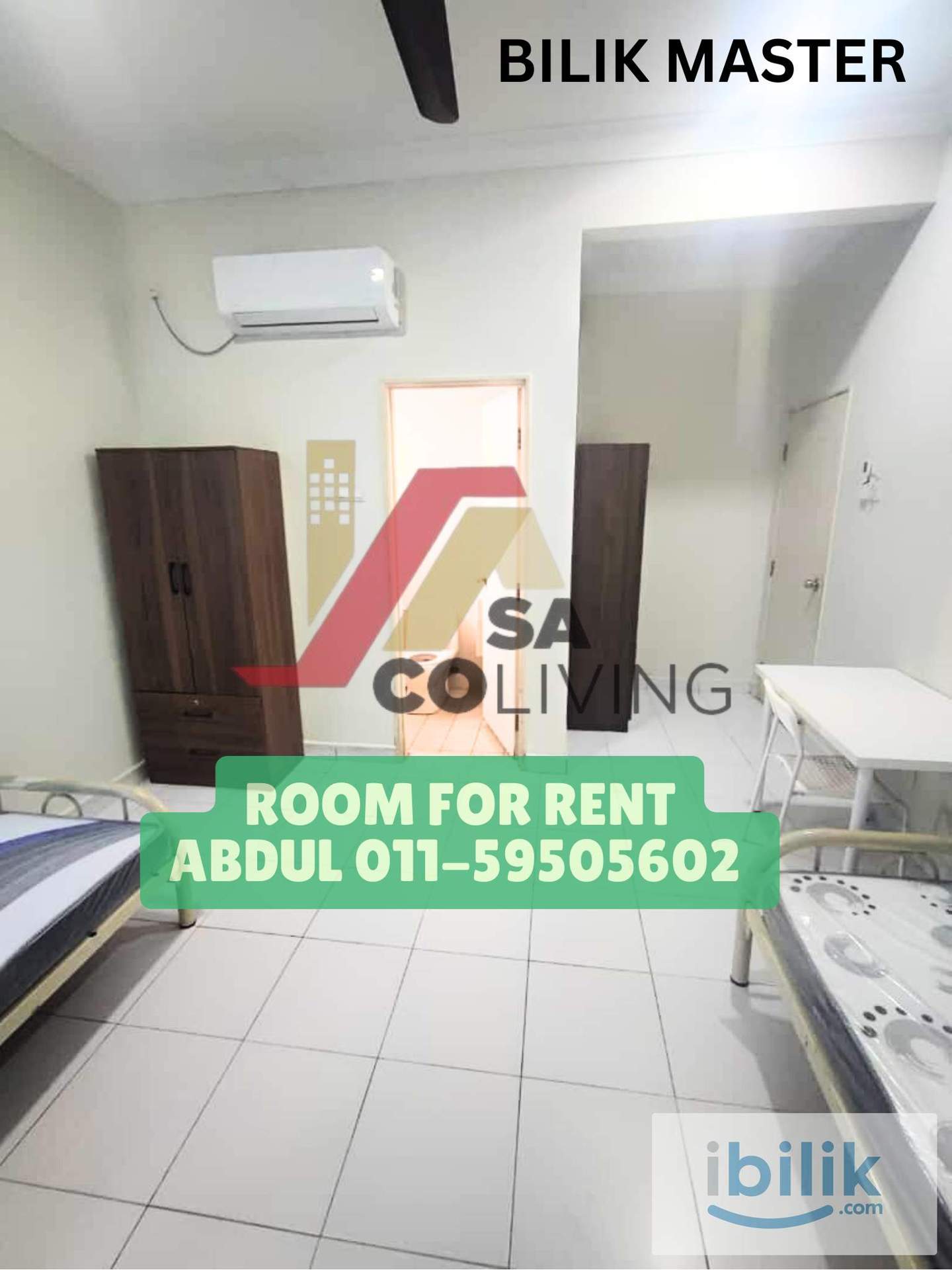 Bilik Sewa fully furnished murah Seksyen 7 shah alam - Image 3