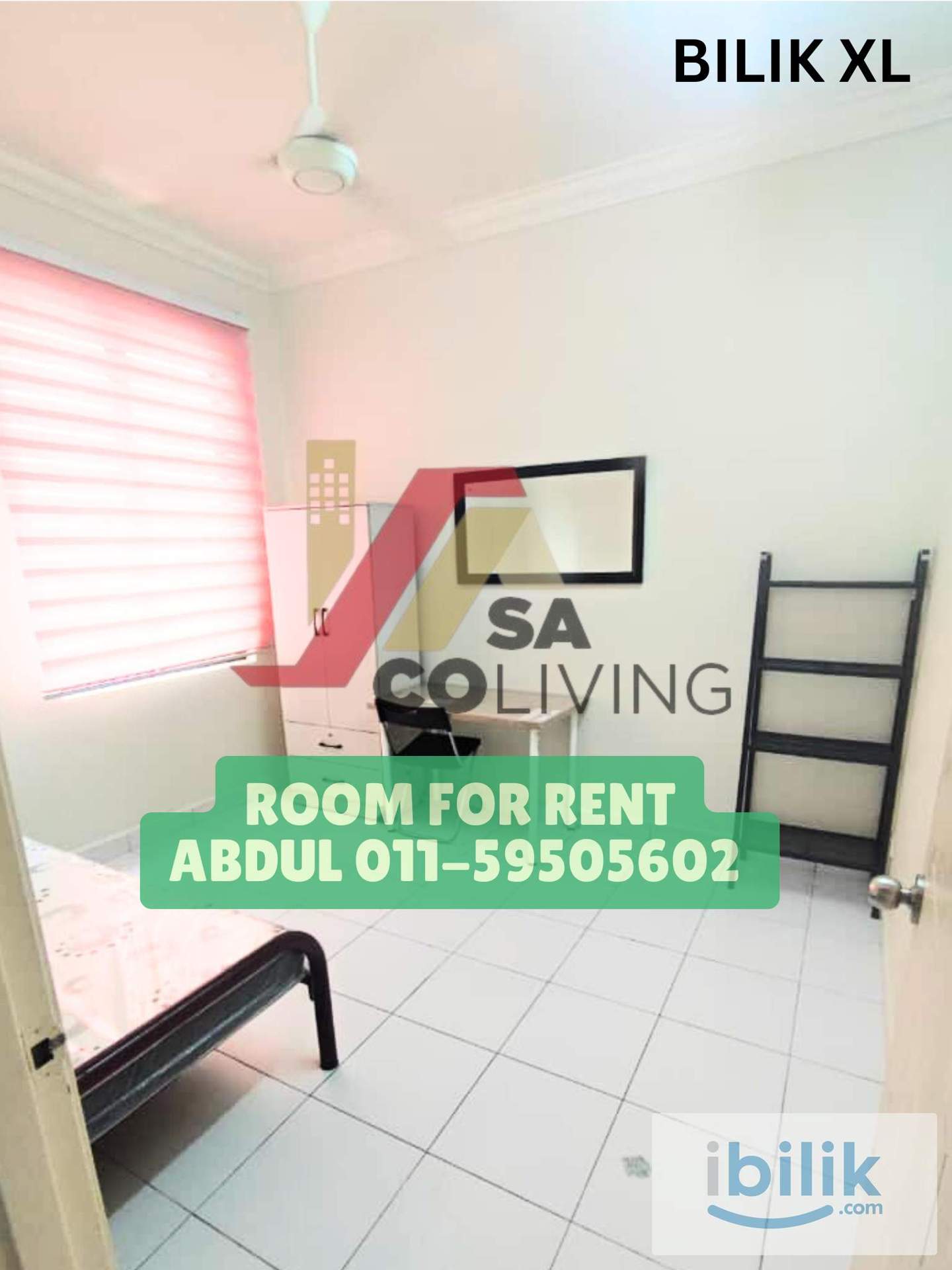 Bilik Sewa fully furnished murah Seksyen 7 shah alam - Image 7