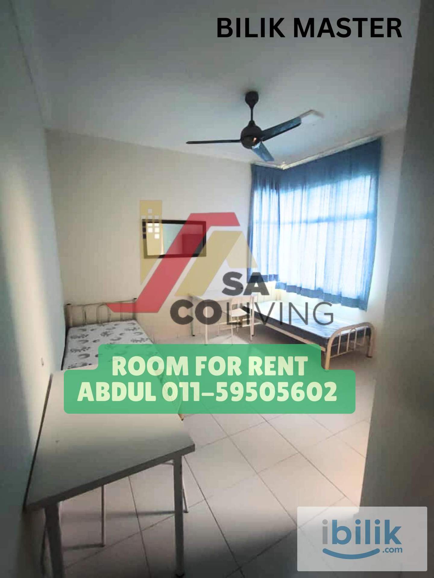 Bilik Sewa fully furnished murah Seksyen 7 shah alam - Image 4