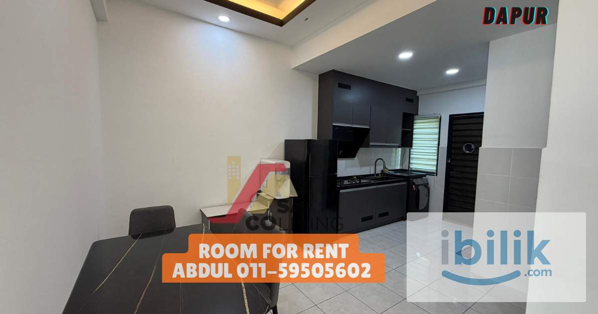 Bilik Sewa Perempuan Fully Furnished di Iris Puncak Alam - Image 3