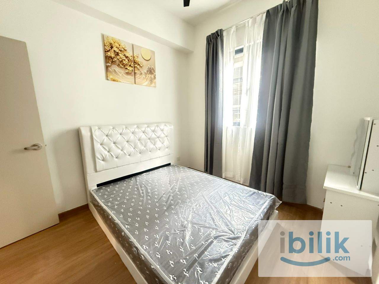 New Conditions👍 Middle Queen bedroom at Residensi Ava @ Kepong/ Kiara Bay - Image 1