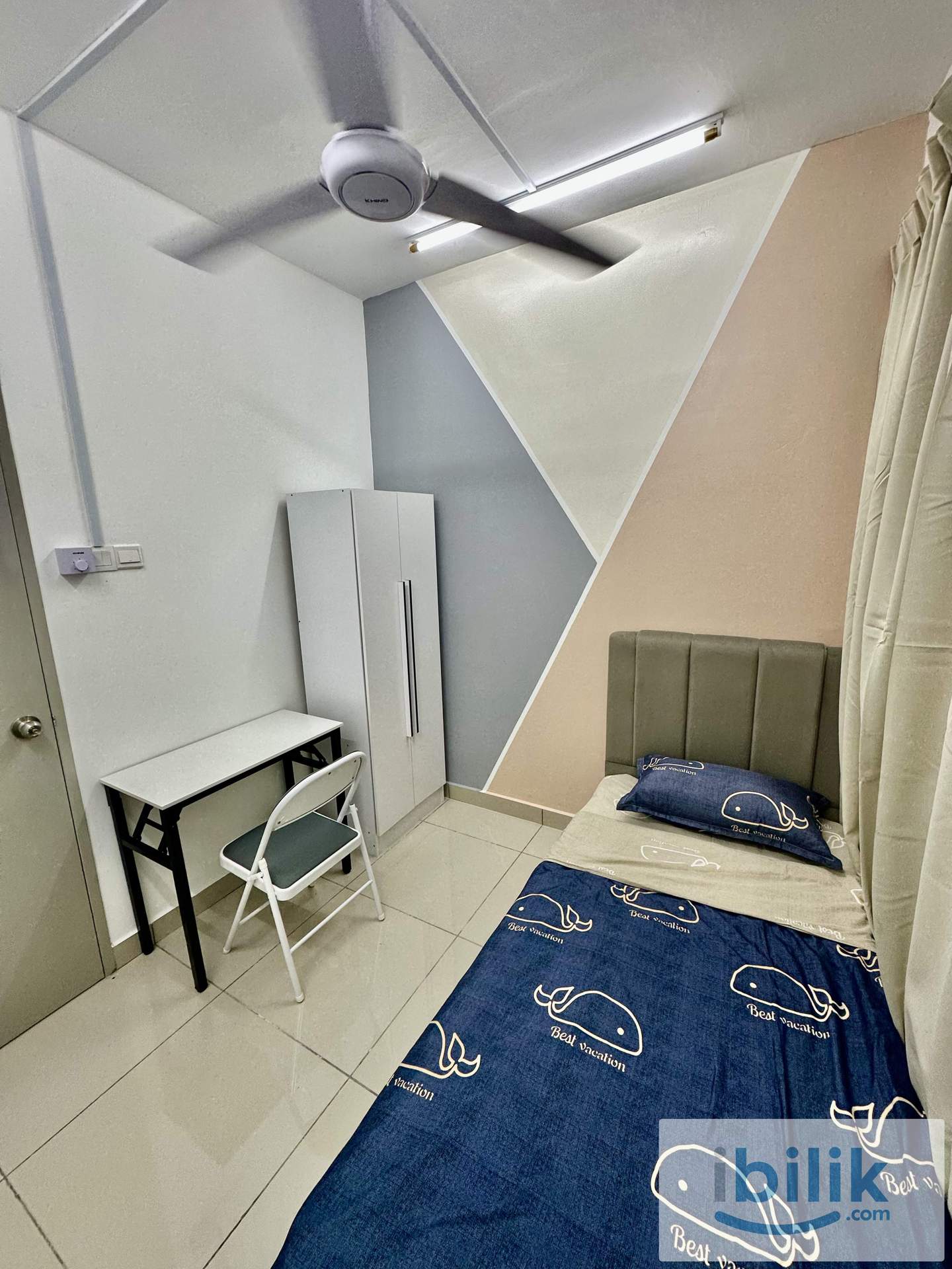 Fully Furnished🔥Single bedroom with Window, Aircond at Mizumi Condo@ Kepong / Jinjang  - Image 2