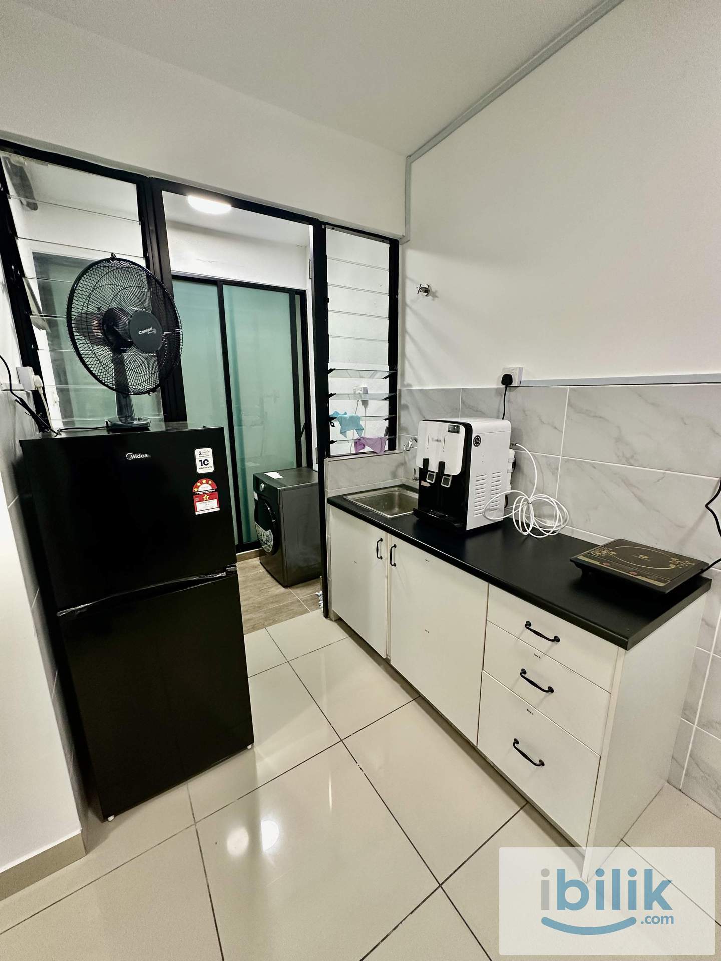 Fully Furnished🔥Single bedroom with Window, Aircond at Mizumi Condo@ Kepong / Jinjang  - Image 6