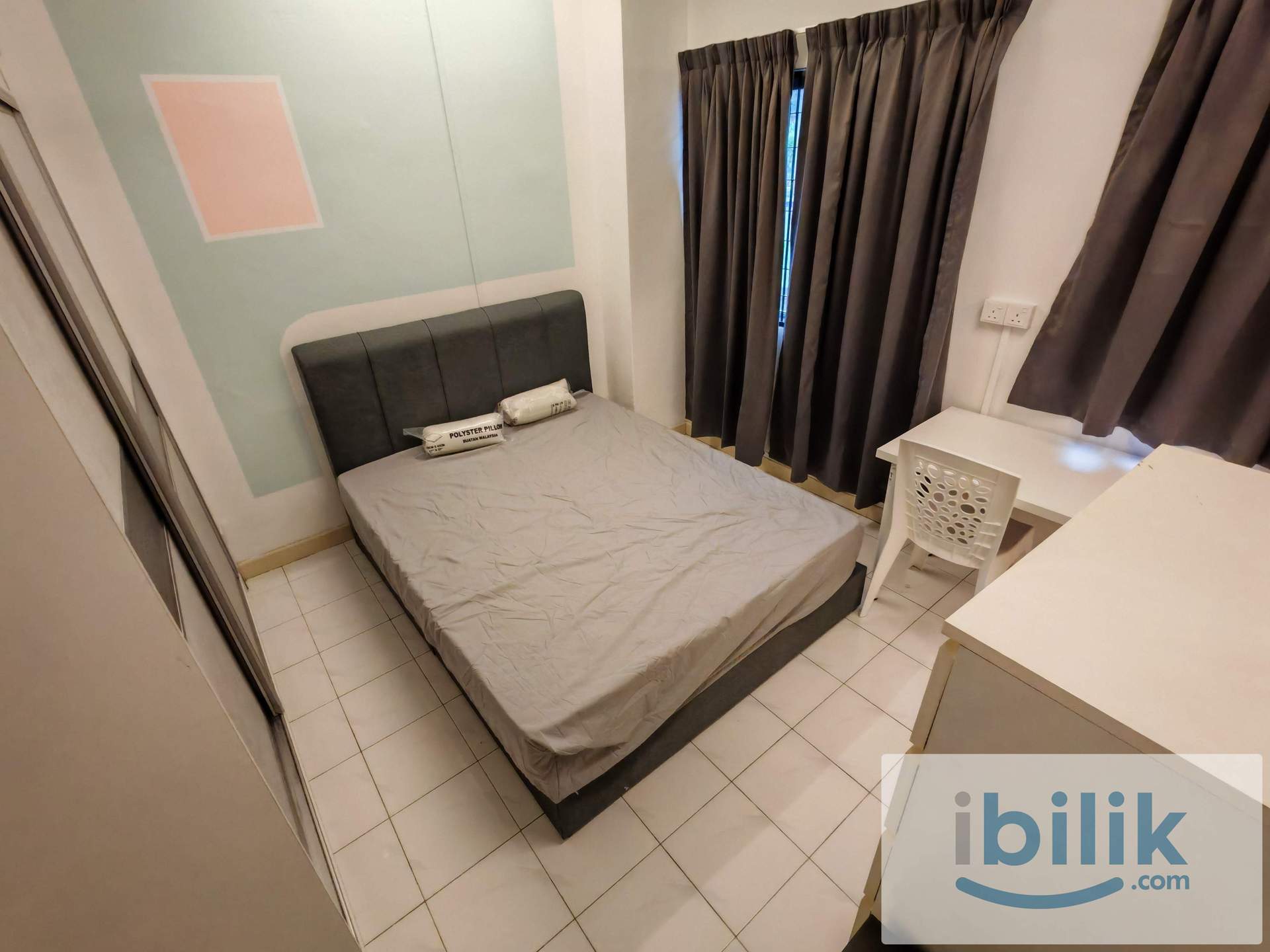 Ara Damansara Master Bedroom with Private Bathroom. Nearby LRT. Free WiFi electricity  - Image 6