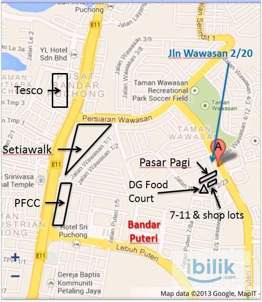 Wawasan 2 Puchong (Near Setiawalk, IOI mall, Bandar Puteri, Lotus, walking distance bus-stop) - Image 2