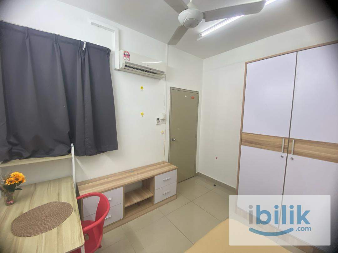 Actual Picture 🌇Male Single Furnished Room 🚶🏻Walk to LRT Ara Damansara 🏊🏼 Weekly Cleaning & Free Wifi Parking Optional - Image 6