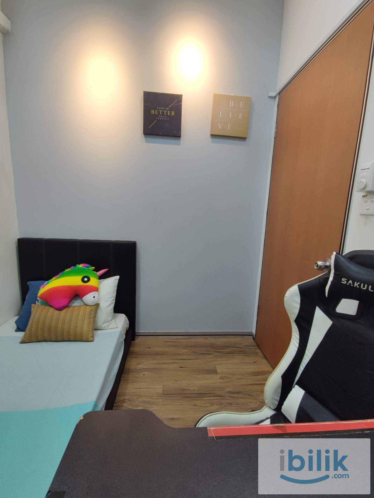 ✅5mins walk to KTM✅ Fully Furnished Room (MALE) at Suria Jaya E-SOFO, Shah Alam - Image 1