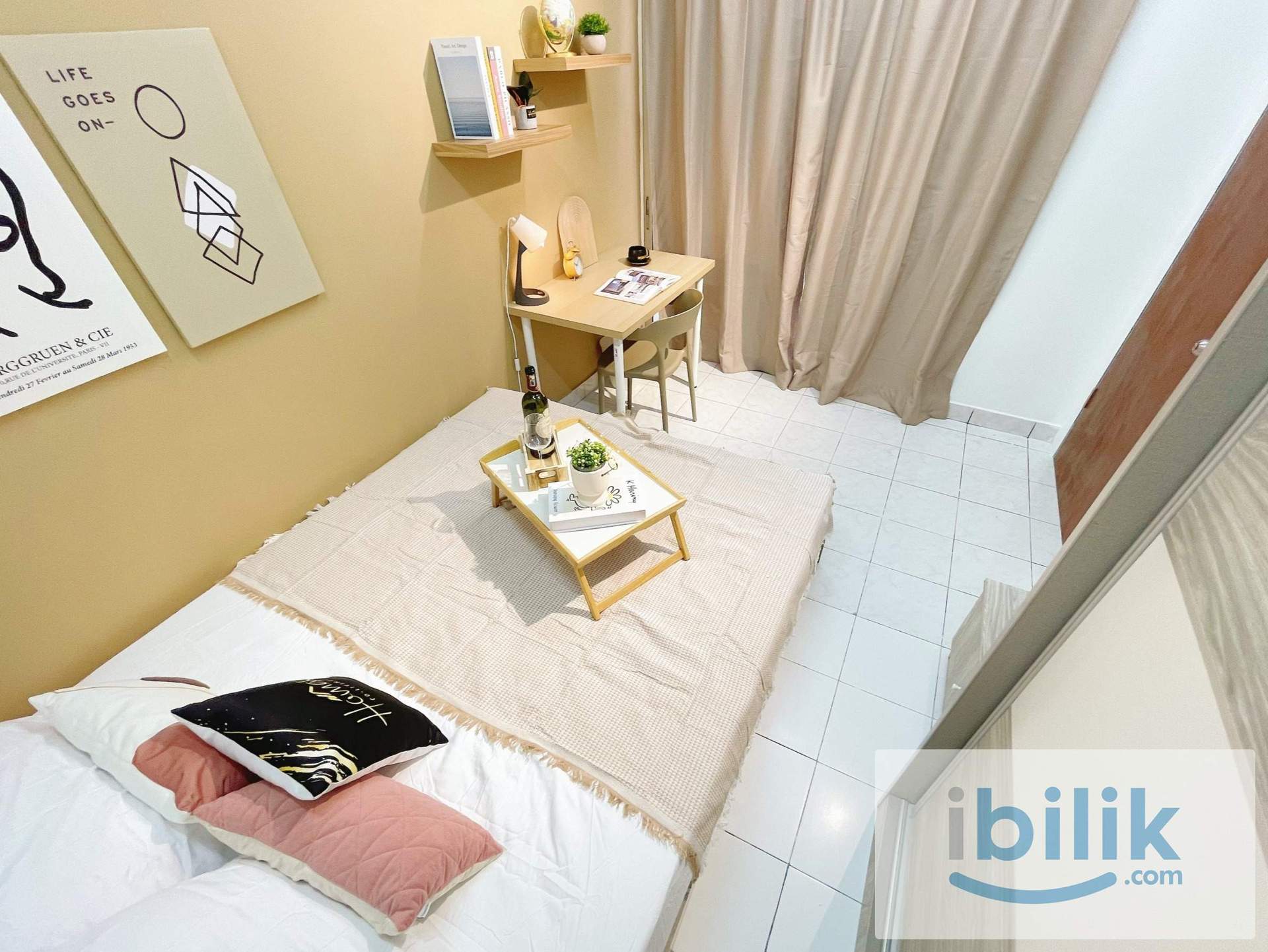 😱 PREMIUM BALCONY ROOM!! WORK FROM HOME FRIENDLY 🎉 WALKING DISTANCE TO MRT MUTIARA DAMANSARA 🚅 - Image 2
