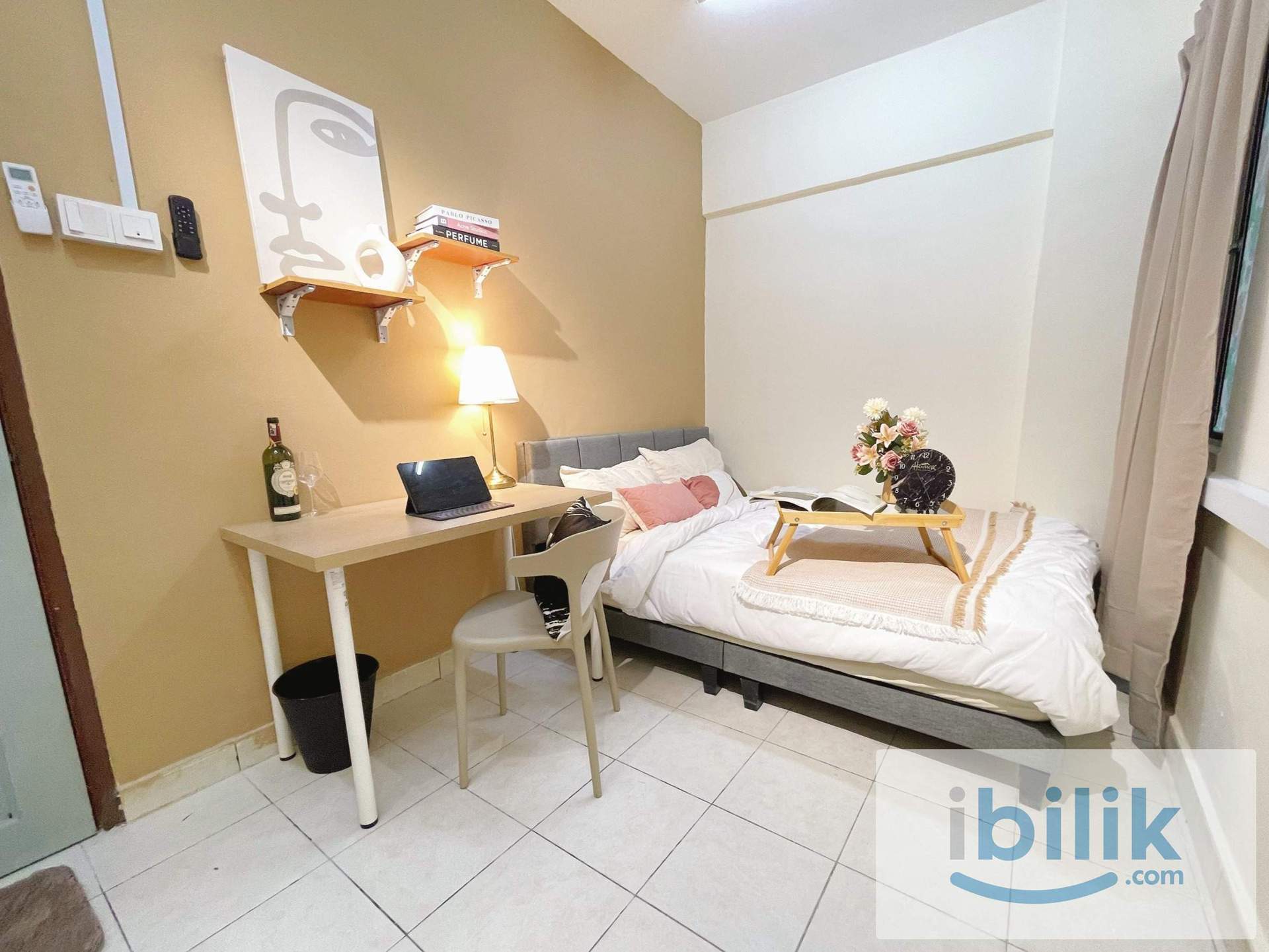 🏡MOST SOUGHT AFTER ROOM!🥰PREMIUM QUEEN ROOM! WALKING DISTANCE TO MRT MUTIARA DAMANSARA 🚅 - Image 1