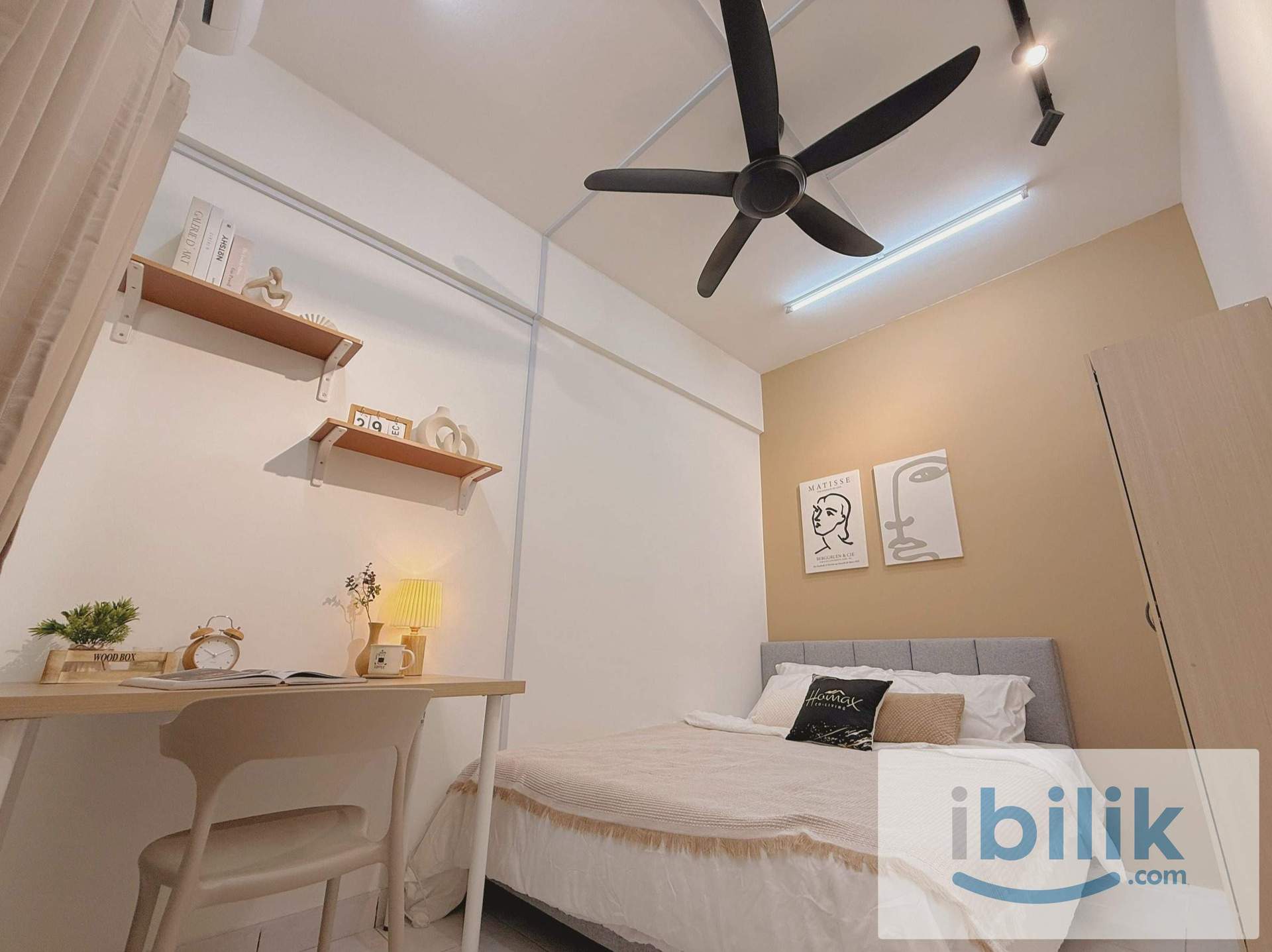 🚝7MINS WALK TO MRT😱 PREMIUM BALCONY ROOM!! SAME LINE TO KWASA DAMANSARA/BUKIT BINTANG/TRX! - Image 3