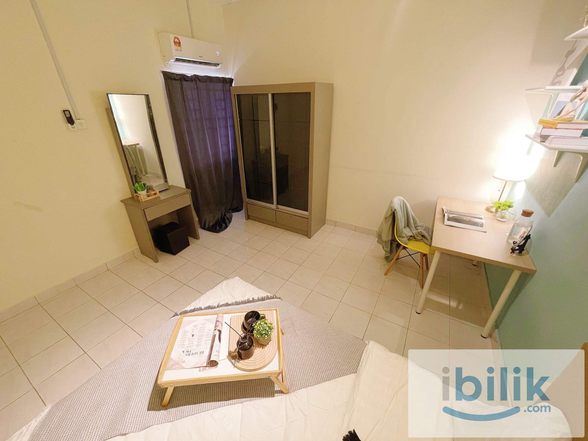 🔥PREMIUM QUEEN ROOM🔥WORK FROM HOME FRIENDLY! 5MINS WALK TO LRT WANGSA MAJU 🤩 - Image 3