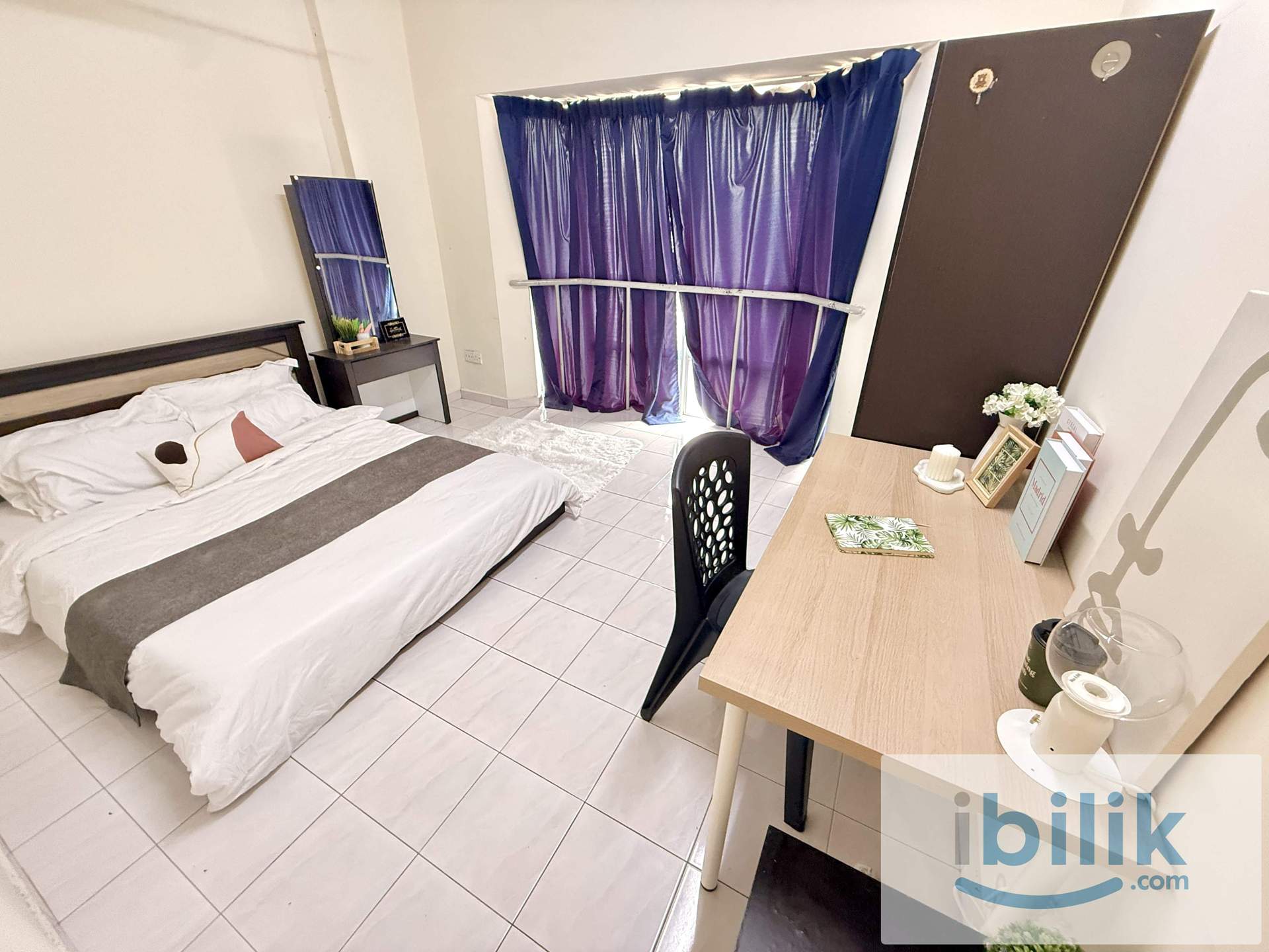 🏡MOST SOUGHT AFTER ROOM!🥰PREMIUM MASTER ROOM! 5MINS TO LRT WANGSA MAJU 🎉 - Image 1