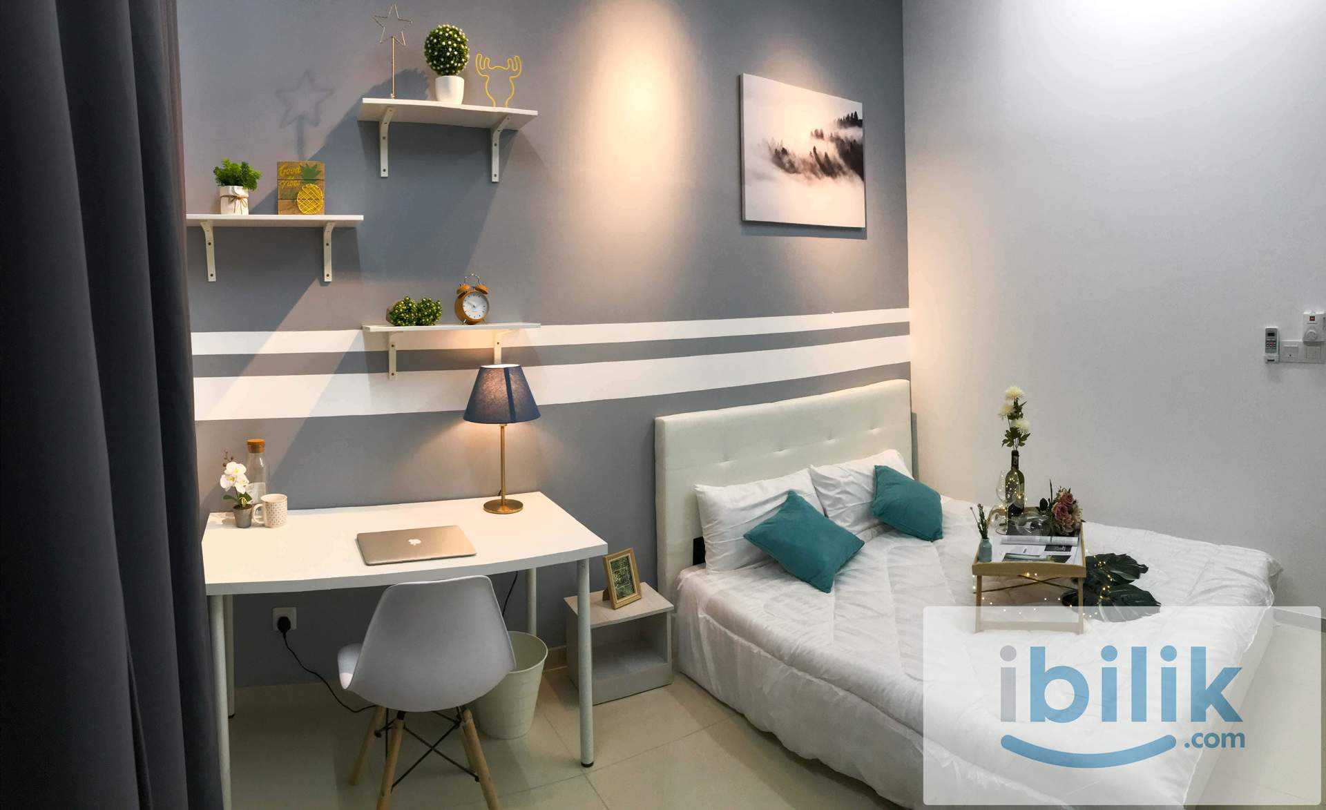 🏠FULLY FURNISHED😱 PREMIUM BALCONY ROOM! 6 STATIONS TO KLCC 🏙️ - Image 1