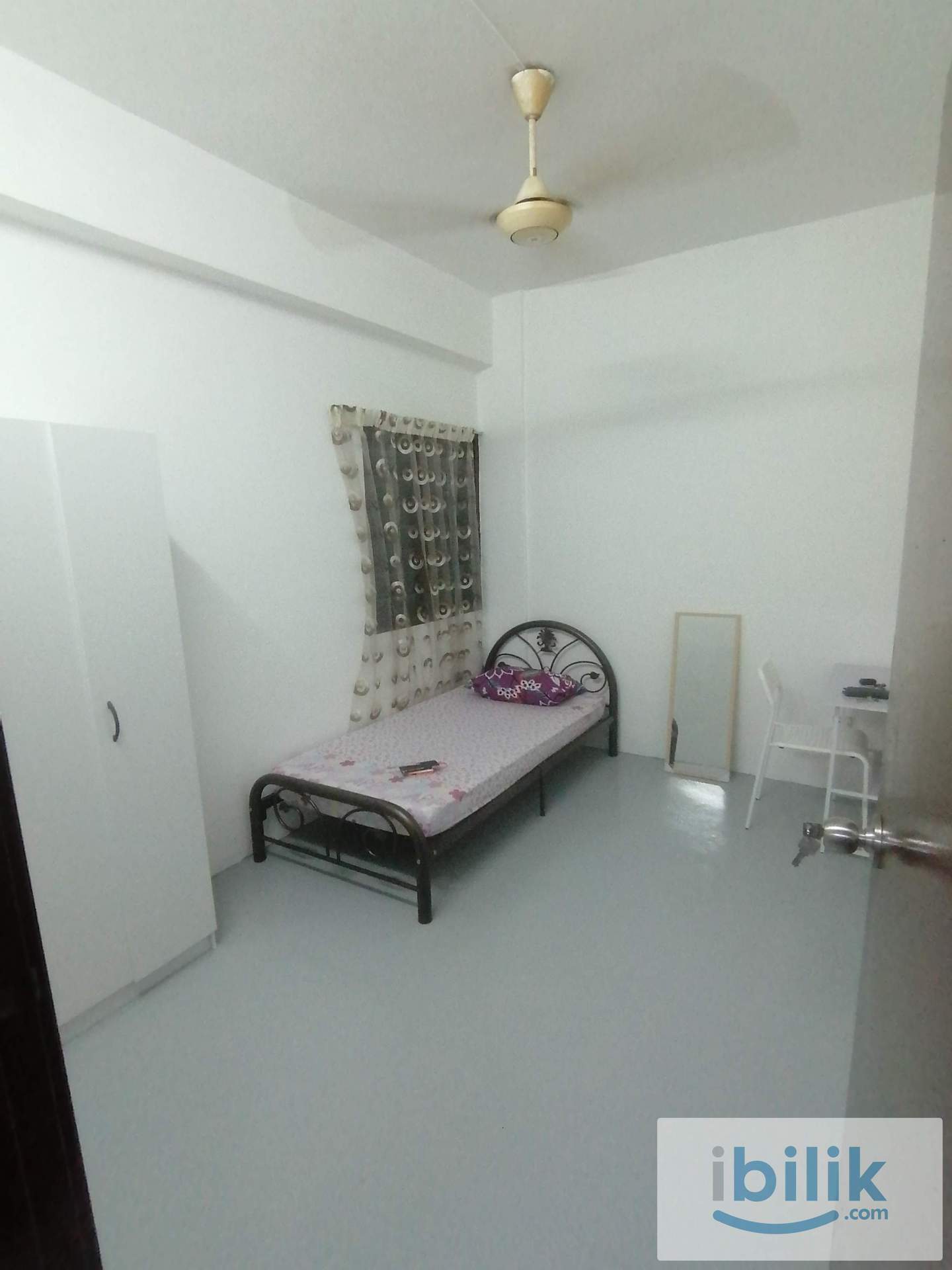 Private Medium Room in Tingkat 1 PANGSAPURI JATI, KOTA PERDANA with full furnish for 1 persons only - Image 1
