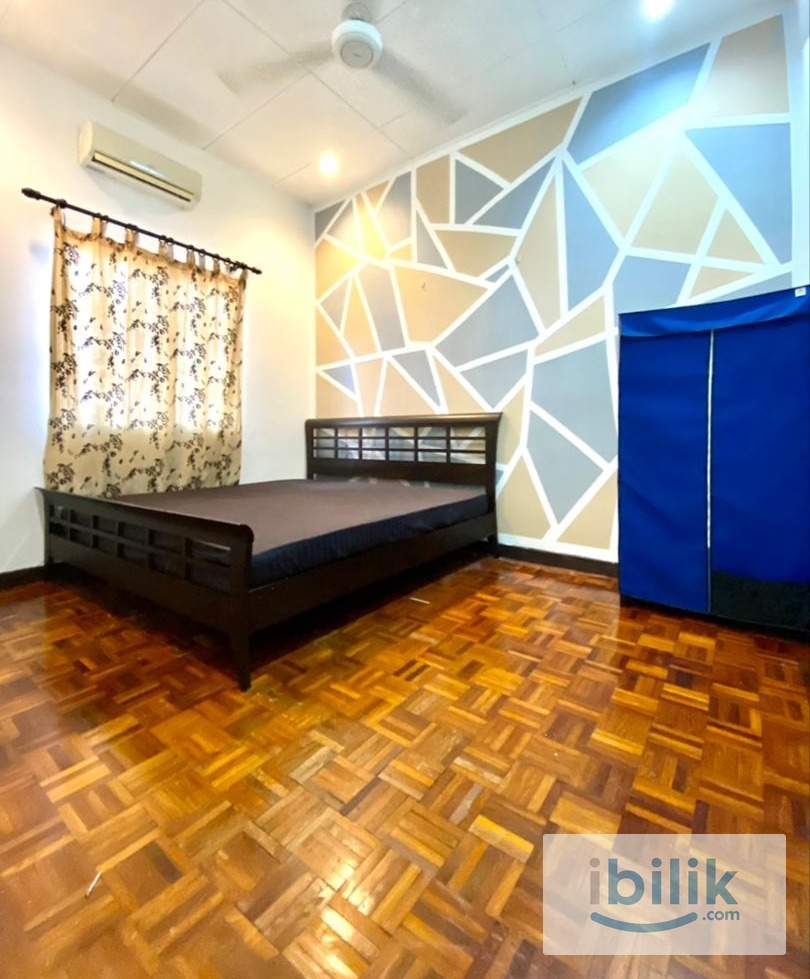 🥳Medium Room For Rent At Bandar Utama🥳Zero Deposit Apply💵Urgent Move In💥Free RM 100 Electric - Image 1